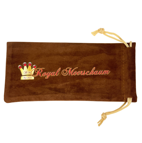 Royal Meerschaum Velvet Drawstring Pipe Pouch Royal Meerschaum Velvet Drawstring Pipe Pouch