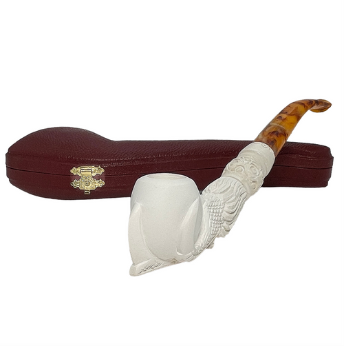 Claw with Knurl Meerschaum Pipe Claw with Knurl Meerschaum Pipe