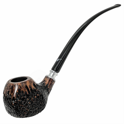 Nording Volcano Rustic Spigot Churchwarden Briar Pipe Nording Volcano Rustic Spigot Churchwarden Briar Pipe