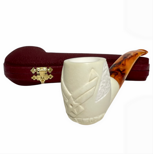 US Air Force Signed A. Govem Meerschaum Pipe