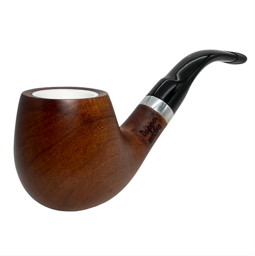 Meerschaum Lined 9mm Light Brown Pear Wood Pipe