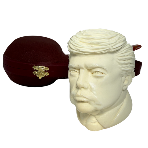 President Trump Signed Kenan Meerschaum Pipe
