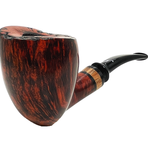 Nørding Freehand Orange Extra #1 Briar Pipe