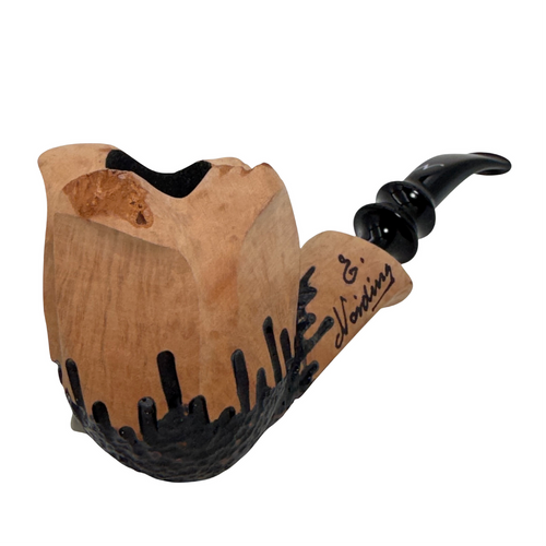 Nørding Signature Smooth & Rustic Freehand Briar Pipe