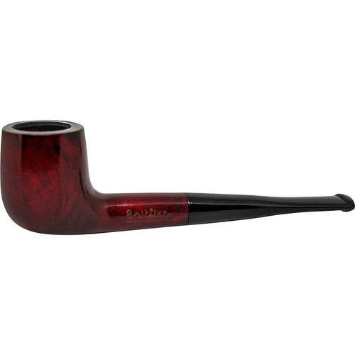 Lorenzo Spitfire Sport High-Gloss Red Straight Briar Pipe