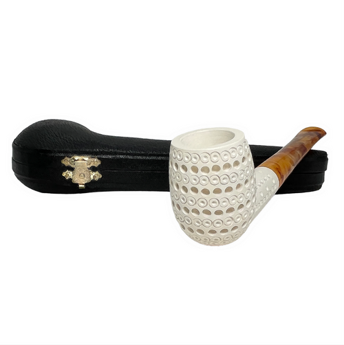 3D Lattice Straight Billiard Meerschaum Pipe