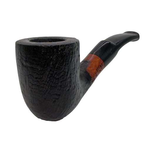Small Bent Dublin Rusticated Briar Pipe