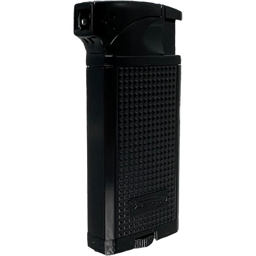 Vector KGM Duke Dual Soft Flame Pipe & Torch Cigar Lighter - Black Matte