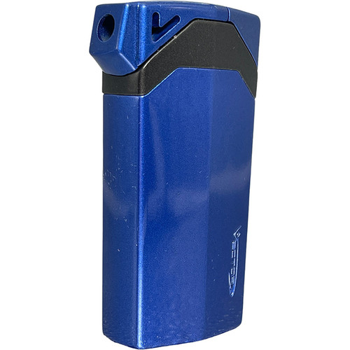 Vector KGM Guardian Dual Soft Flame & Torch Butane Lighter – Metallic Blue