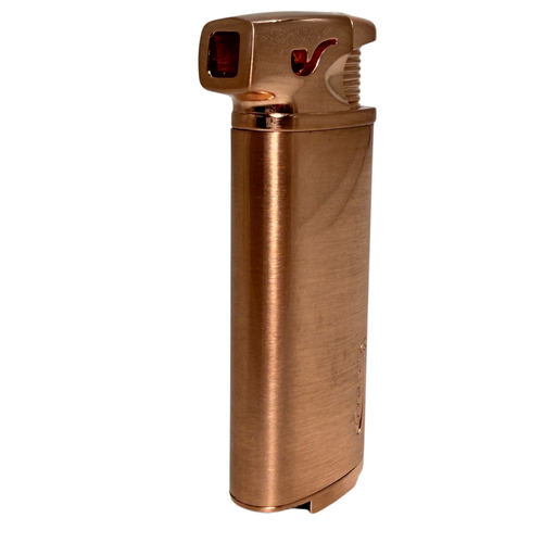 Vector KGM Elio Butane Pipe Lighter w/Tamper - Copper Satin