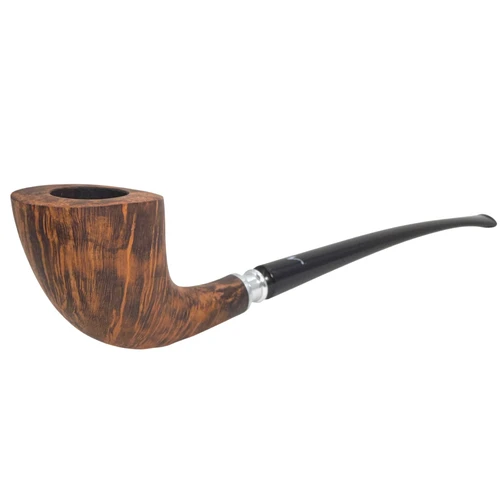 Nørding Smooth Matte Horn Spigot Churchwarden Briar Pipe