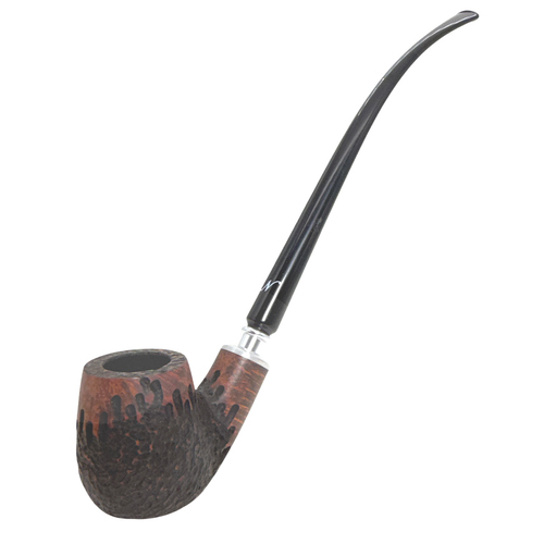 Nørding Rustic Oom Paul Style Spigot Churchwarden Briar Pipe