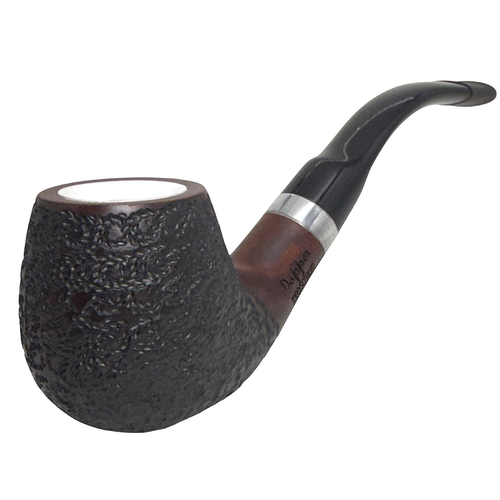 9mm Fully Rusticated Pear Wood Meerschaum Lined Pipe