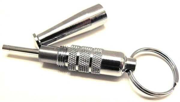 Tobacco Pipe Tool: 5-In-1 Carabiner D-Ring - Key Chain Clip Hook - Tam