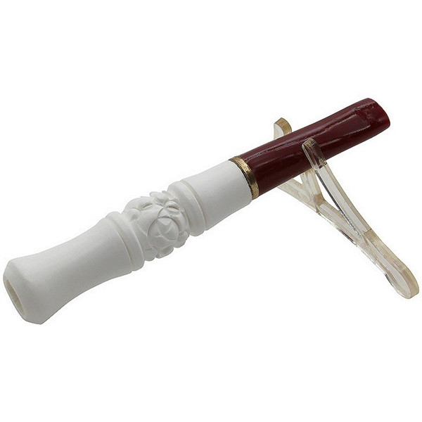 cigarette extender holder Meerschaum Cigarette Holder - Maroon Stem