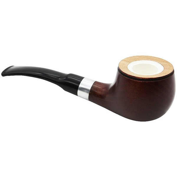 Meerschaum Lined Silver Band Dapper 9mm Briar Pipe | Briar Pipes