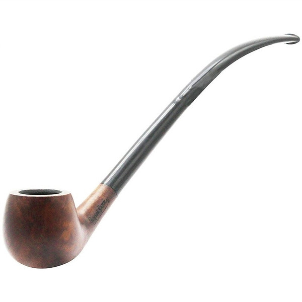 Lorenzo Spitfire Matte Churchwarden Italian Briar Pipe | Briar