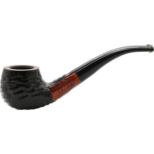 Lorenzo Spitfire Sport Black Sand Briar Pipe | Royal Meerschaum Pipes