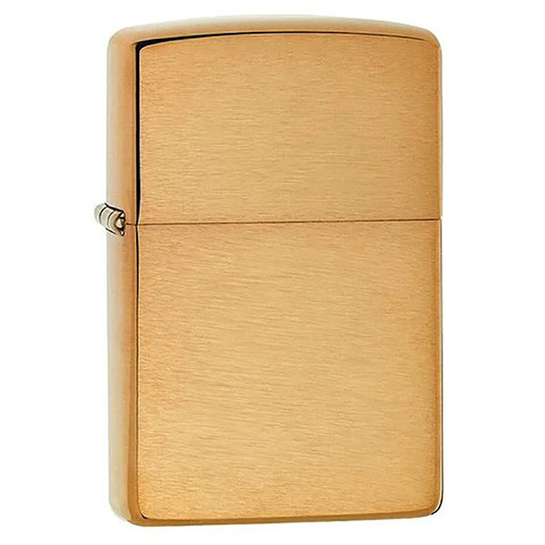 Brushed Brass Zippo Pipe Lighter | Royal Meerschaum Pipes Brushed Brass Zippo Pipe Lighter | Royal Meerschaum Pipes