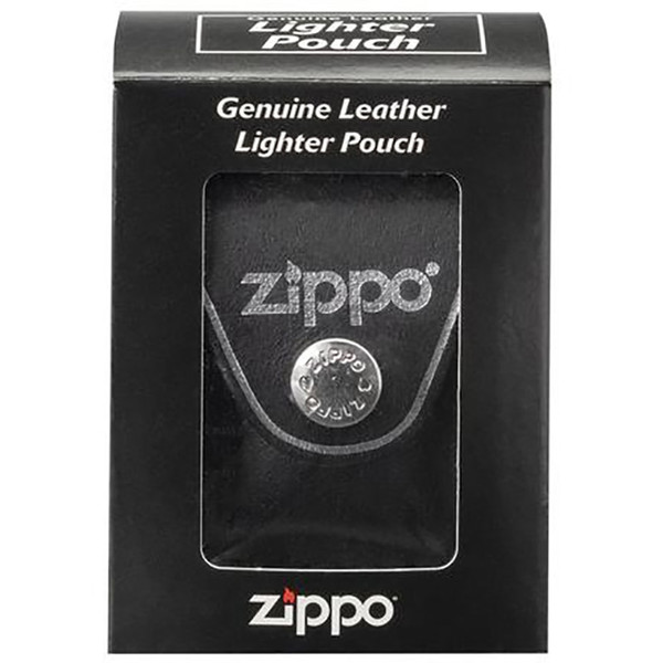 Zippo Black Pouch with Loop Lighter