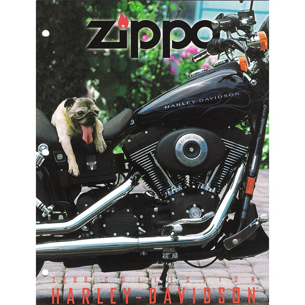 2000 Zippo Catalog - Harley Davidson Collection | Royal Meerschaum