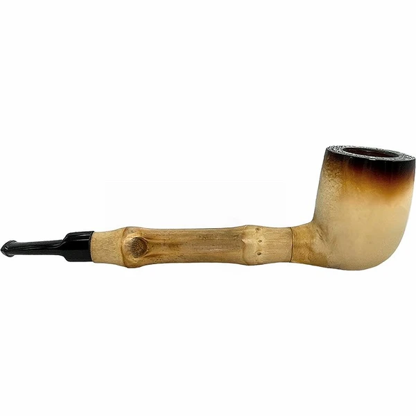 Huntsman Billiard African Block Meerschaum Pipe | Royal Meerschaum