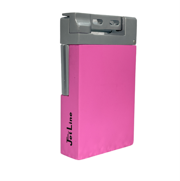 pink cigarette lighter JetLine Opal Soft Flame Butane Lighter - Pink