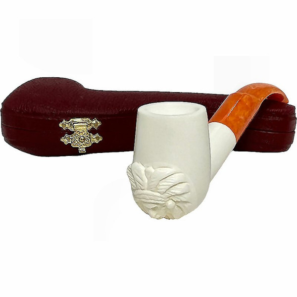 indian head tobacco Smooth with Embossed Meerschaum Pipe Discover the Tobacco Indian Life Size Statue Chief Little Head, from the