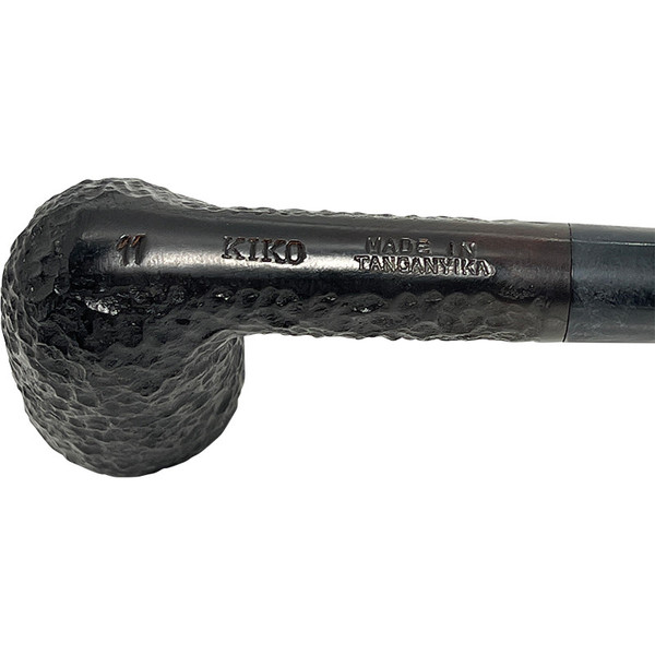 Kiko Rustic Straight African Wood Meerschaum-Lined Pipe | Royal