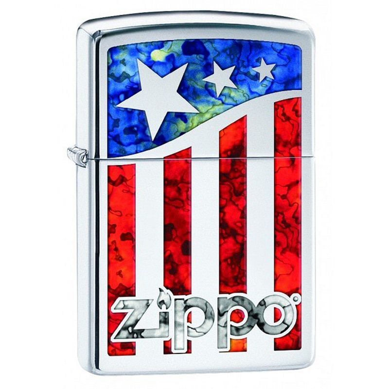 Fusion American Flag Zippo Pipe Lighter | Royal Meerschaum Pipes