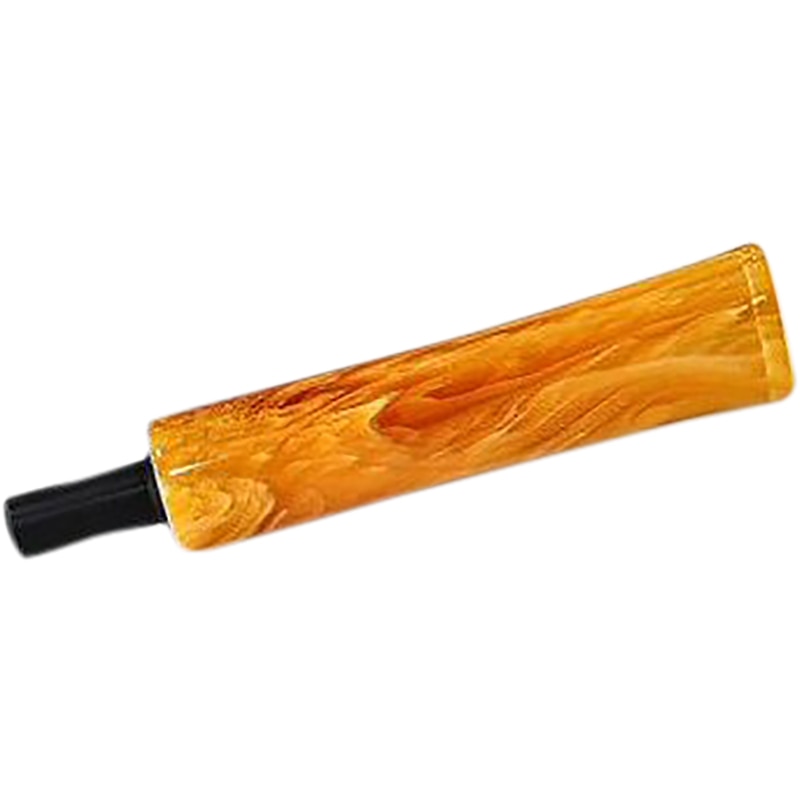 Amber Replacement Briar Pipe Stem - Straight Thick | Royal