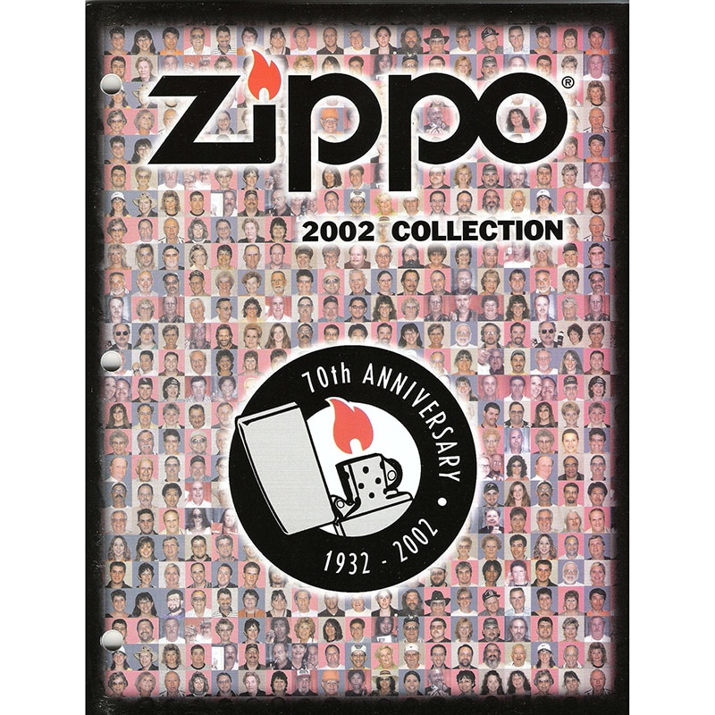 2002 Zippo Catalog - 70th Anniversary Edition