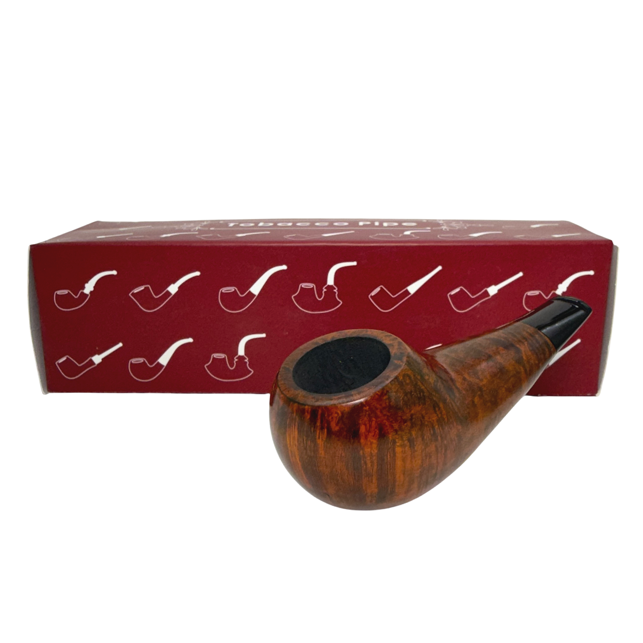 pipo cigarette Muxiang Briar Wood Bamboo Stem Hammer Pipe