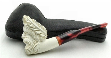 Zeus Pipe Meerschaum Pipes - Hand Carved Zeus Meerschaum Pipe - Buy Meerschaum ...