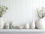 Why White Painted Floating Shelves Are Perfect for Small Spaces
