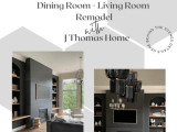 Behind The Scenes: Bargain Mansions Episode - Dining Room + Living Room Remodel with J Thomas Home