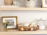 Easter Elegance: Sophisticated Ways to Style Floating Shelves