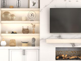 Creative Ways to Use Lit Floating Shelves in Your Living Room