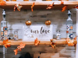 Frightful Focal Point: Showcasing Halloween Spirit with Floating Shelves