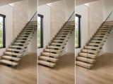 Floating Stair Tread Thickness Guide: Comparing 1.625", 3.5", and 4" Options