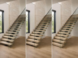 Floating Stair Tread Thickness Guide: Comparing 1.625", 3.5", and 4" Options