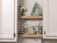 Organizing and Styling 24-Inch Floating Shelves