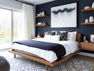 Hospitality Heights: One-Day Floating Shelves to Impress in the Guest Bedroom