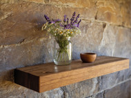 How to Install Floating Shelves on Brick, Stone, or Concrete Walls