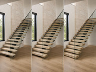 Floating Stair Tread Thickness Guide: Comparing 1.625", 3.5", and 4" Options