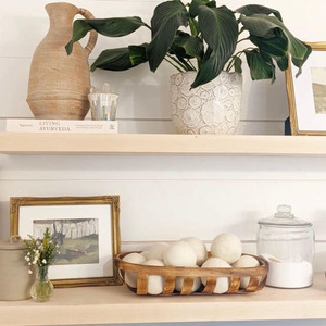 Easter Elegance: Sophisticated Ways to Style Floating Shelves