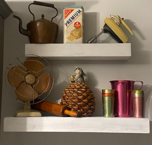 How Floating Shelves Create a Focal Point for Your Antique Collection