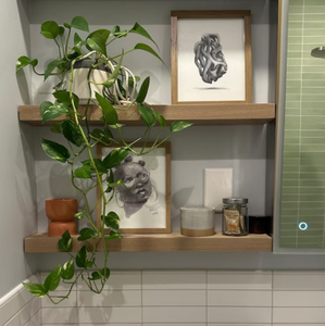 Can Floating Shelves Transform a Bland Wall into a Focal Point?