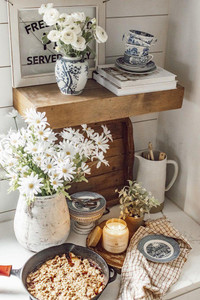 Summer Shelfie - Showcasing Your Favorite Summer Decor on Floating Shelves