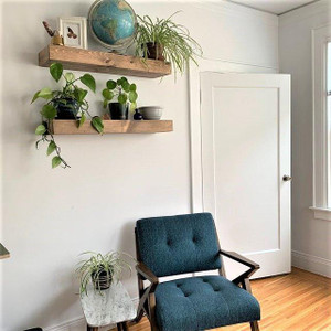 Revamp Your Home Office with Well-Placed Floating Shelves